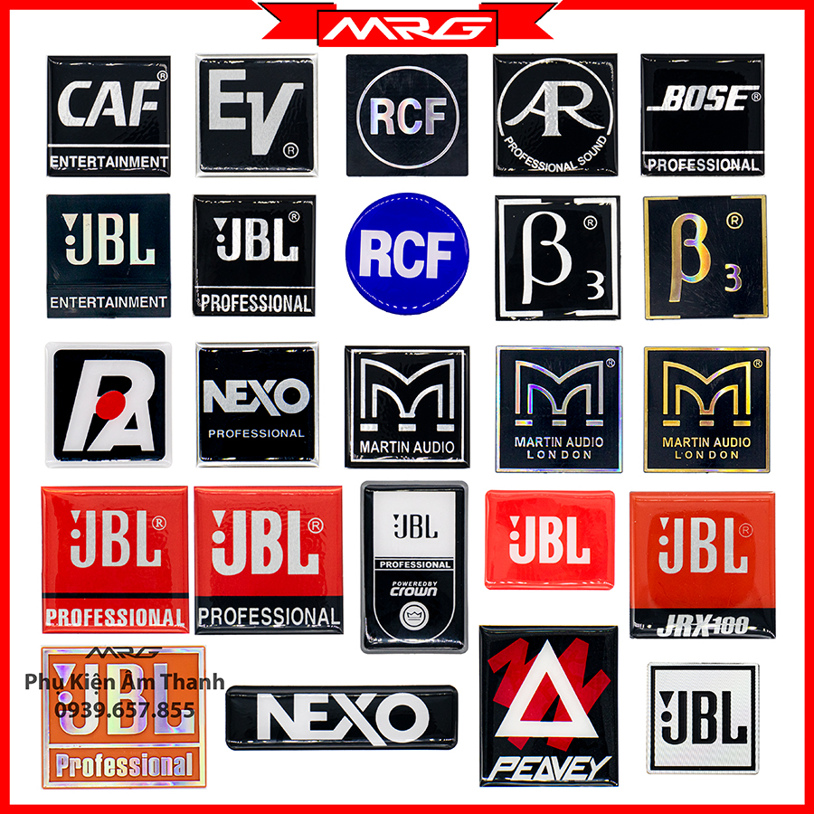 Tem Loa Nhiều Mẫu tem loa rcf, tem loa jbl, tem loa caf, tem loa nexo, tem loa martin, tem loa ev, tem loa pa, tem loa ar, tem loa b3, tem loa bose, tem peavey. MrG