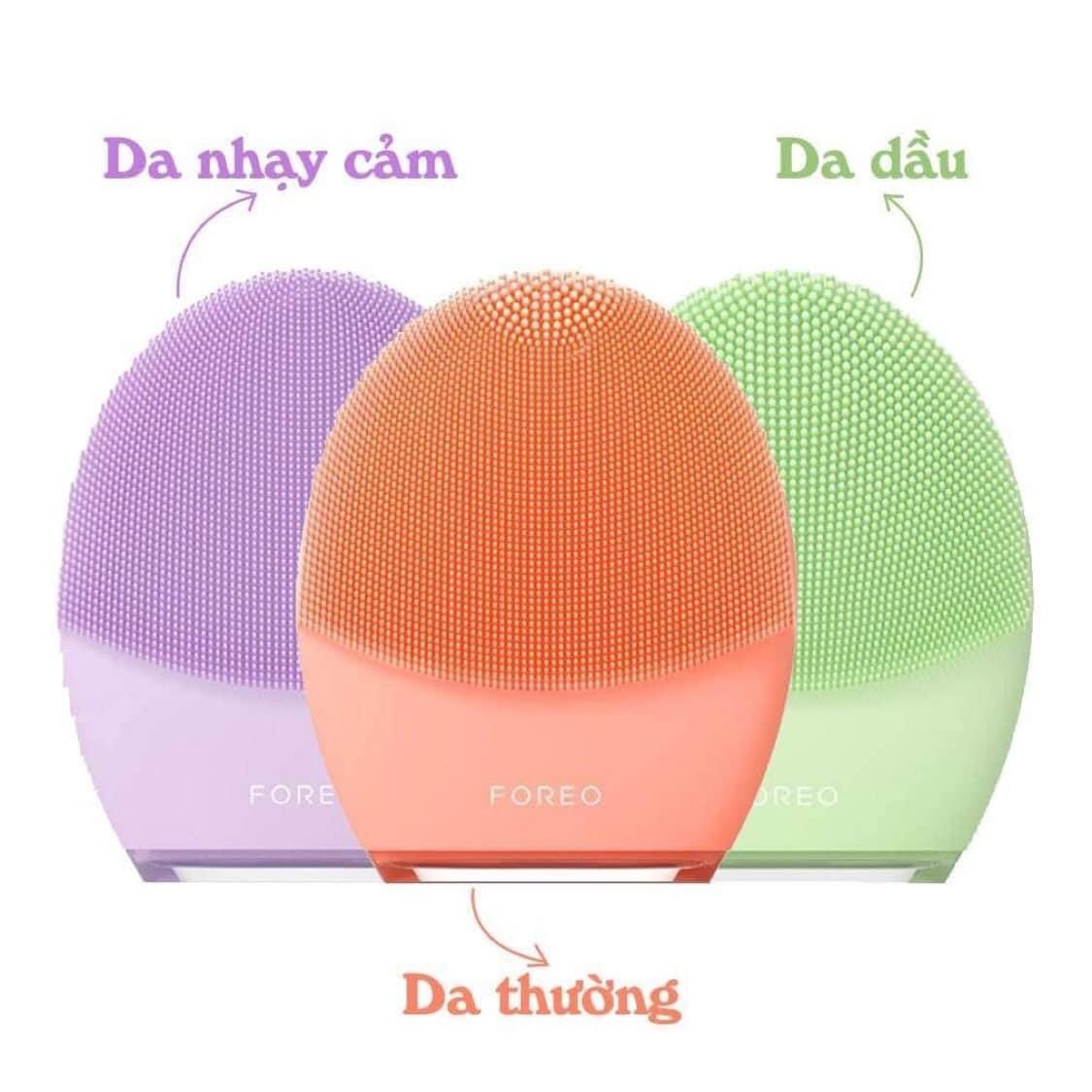 Máy rửa mặt và massage chống lão hóa Foreo Luna 4