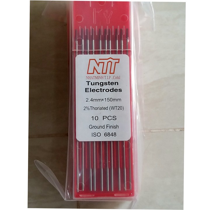 Kim hàn TIG 2.4x150mm bộ 5 kim