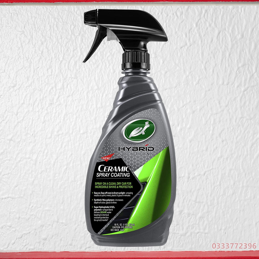 Ceramic Spray Coating Chai Xịt Bóng Sơn con rùa cao cấp Turtle Wax 473ml