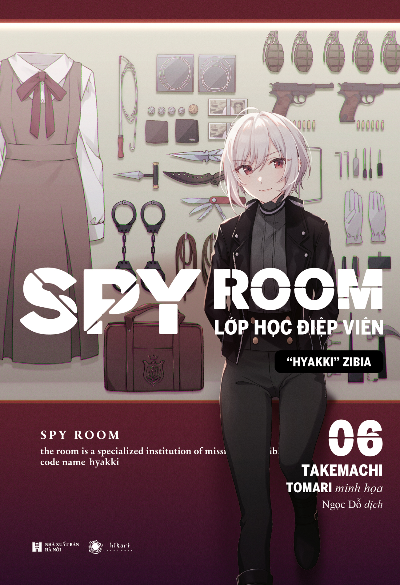 Sách - Spy Room - Lớp học điệp viên - Tập 6: Hyakki Zibia