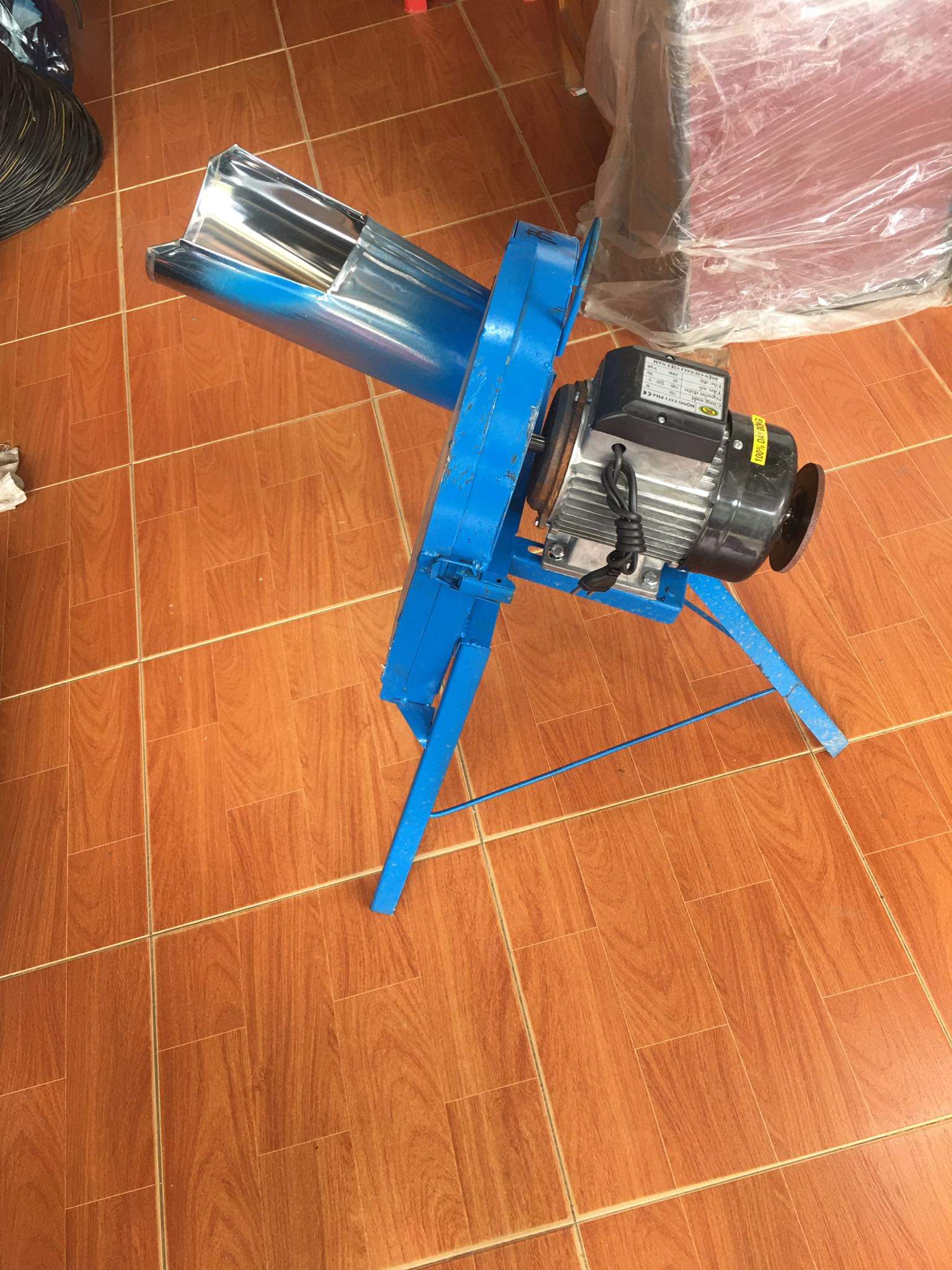 ⚡ máy thái chuối 3 chân, băm rau bèo, thái cỏ voi đa năng