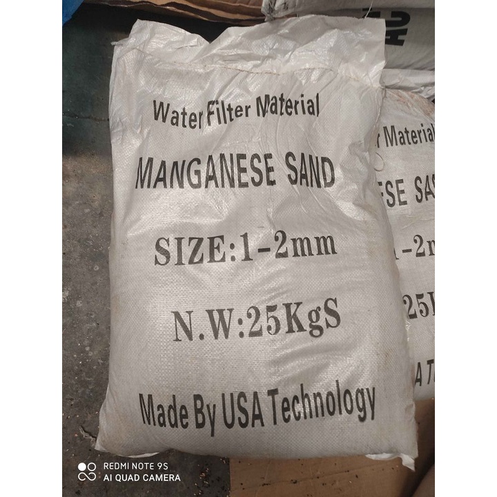 5kg Cát Lọc Nước Mangan Việt Nam, Lọc Nước Đầu Nguồn, loc nước thô có phèn, mùi, vôi