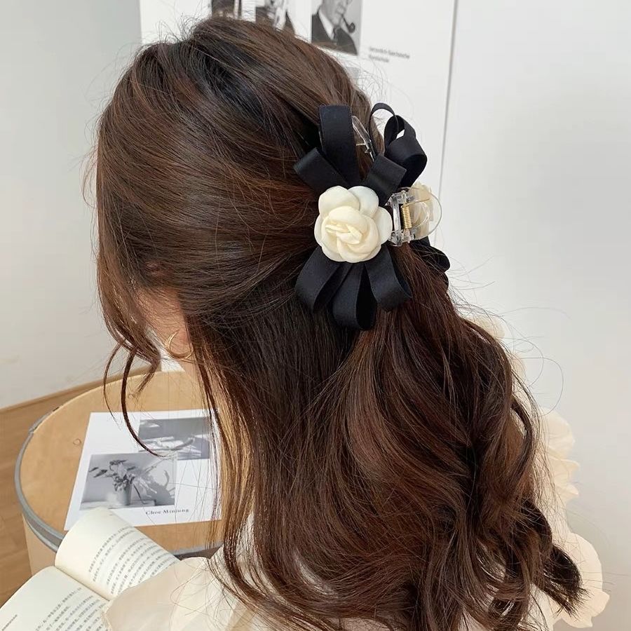 🌸 𝑭𝑹𝑬𝑬𝑺𝑯𝑰𝑷 🌸 Kẹp tóc nữ thời trang đính đá hoa mai hoa sen mẫu mới phong cách thanh lịch