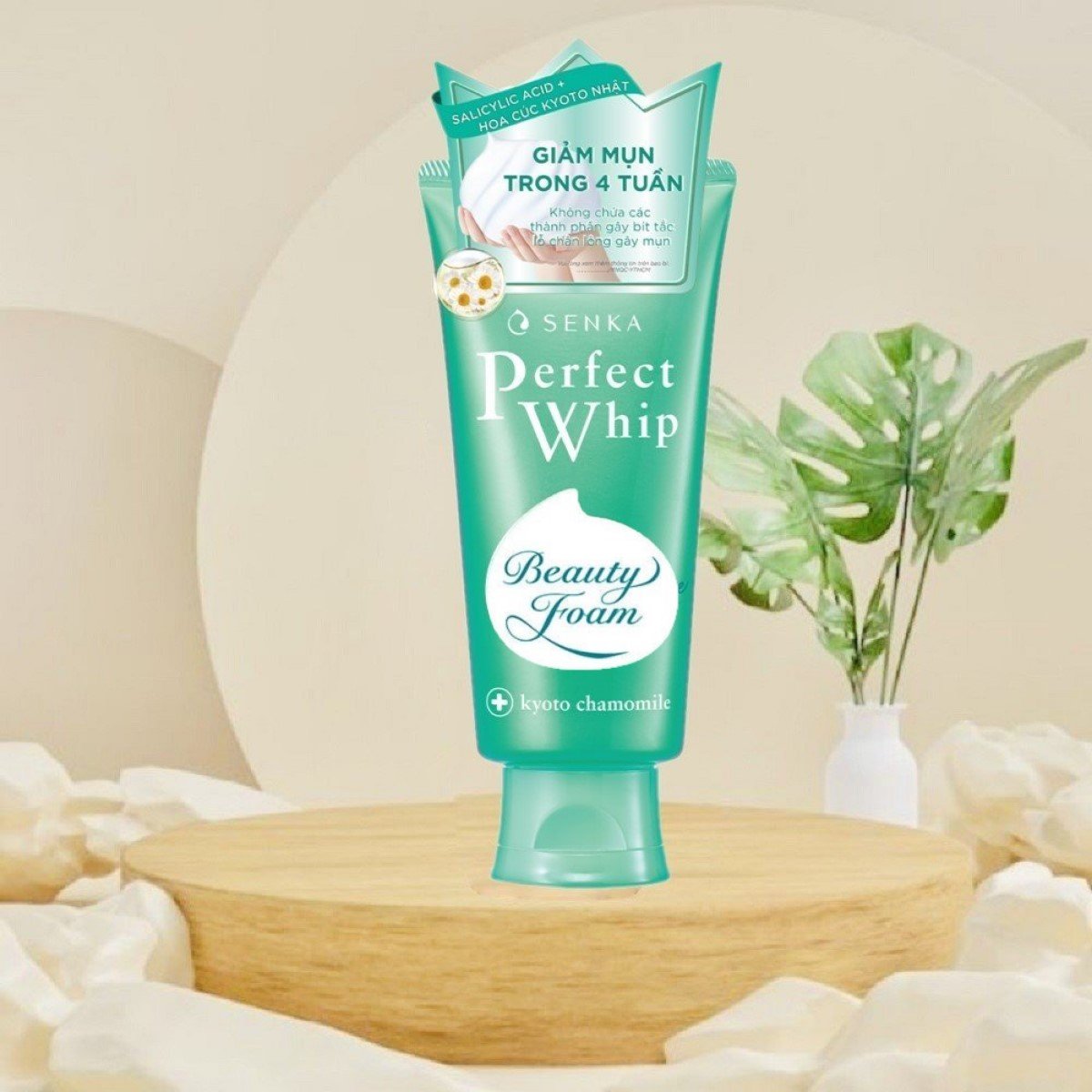 Senka Perfect Whip Beauty Foam Acne Care Facial Wash 100g