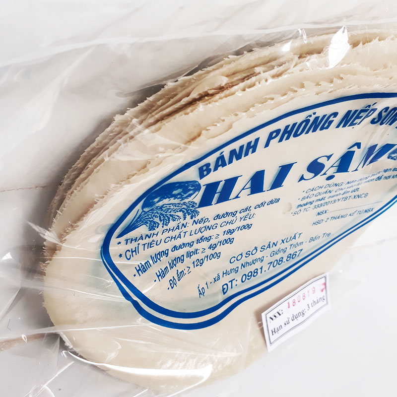 BÁNH PHỒNG NẾP BƠ SỮA 20 CÁI