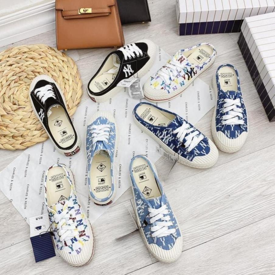 Giày sục NY mẫu mới l Sục đạp gót cao cấp l giày sục nữ