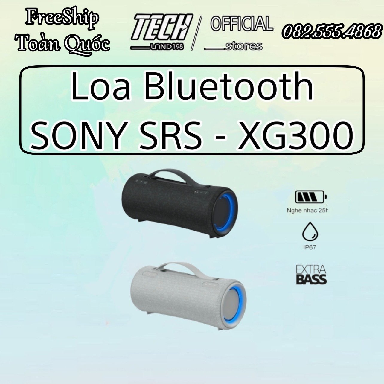 New Full box - Loa bluetooth Sony SRS-XG300 hàng chính hãng cao cấp