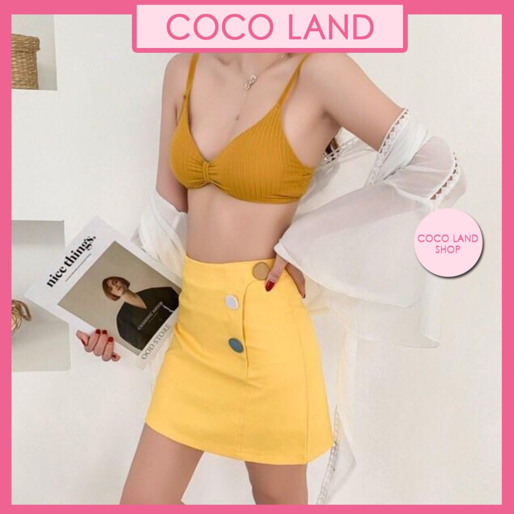 Áo bra tăm thắt nơ 9932 - bra nơ chéo tăm to mẫu mới