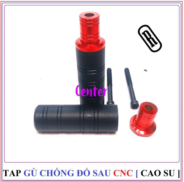 Gù chống đổ sau cao cấp cnc cao su abs