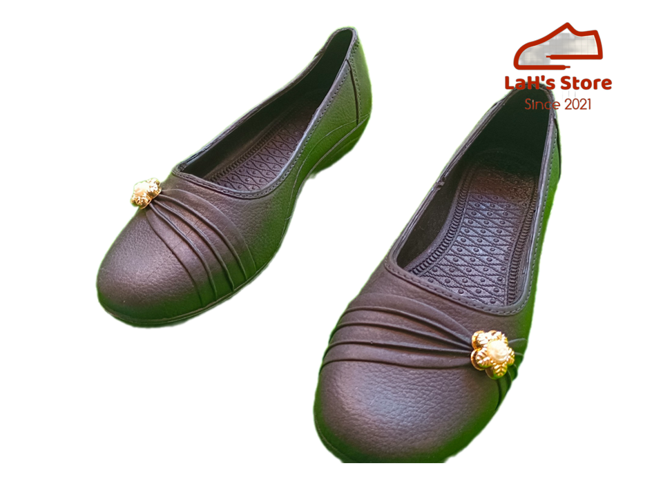 [HCM]Giày Búp Bê Đế Nhựa Đính Đá Kiểu Dáng Đơn Giản [DN0050]