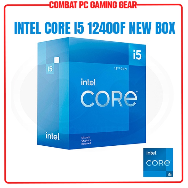 Bộ vi xử lý cpu intel core i5 12400f new box nk + combo cpu mainboard b660m chính hãng