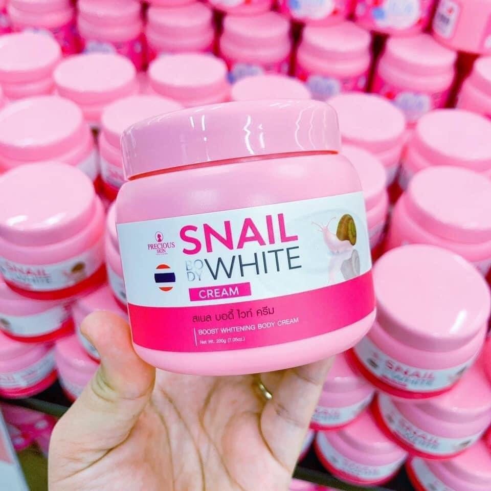 Kem dưỡng trắng da body snail white