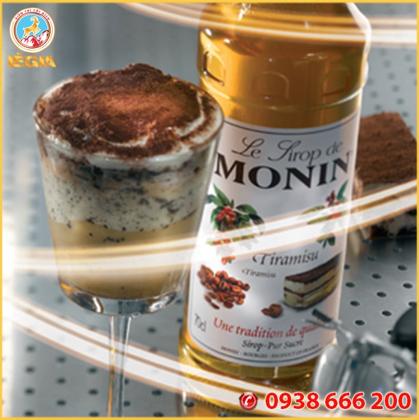 Siro monin tiramisu 700ml - monin tiramisu syrup