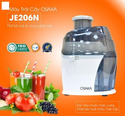 Máy ép trái cây osaka je206n - ép ổi không tách hạt- ép nguyên trái