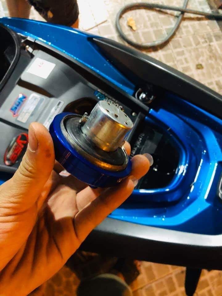 [HCM]chụp nắp xăng CNC chữ GTX cho các loại xe máy