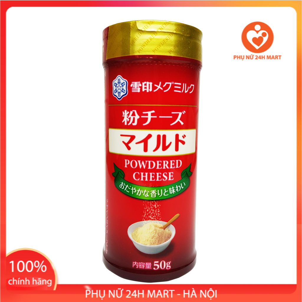 Phô Mai Rắc Meg 50g Nội Địa Nhật Bản, Phô Mai Cho Bé, Bột Phô Mai Rắc ( Date T4/2023)