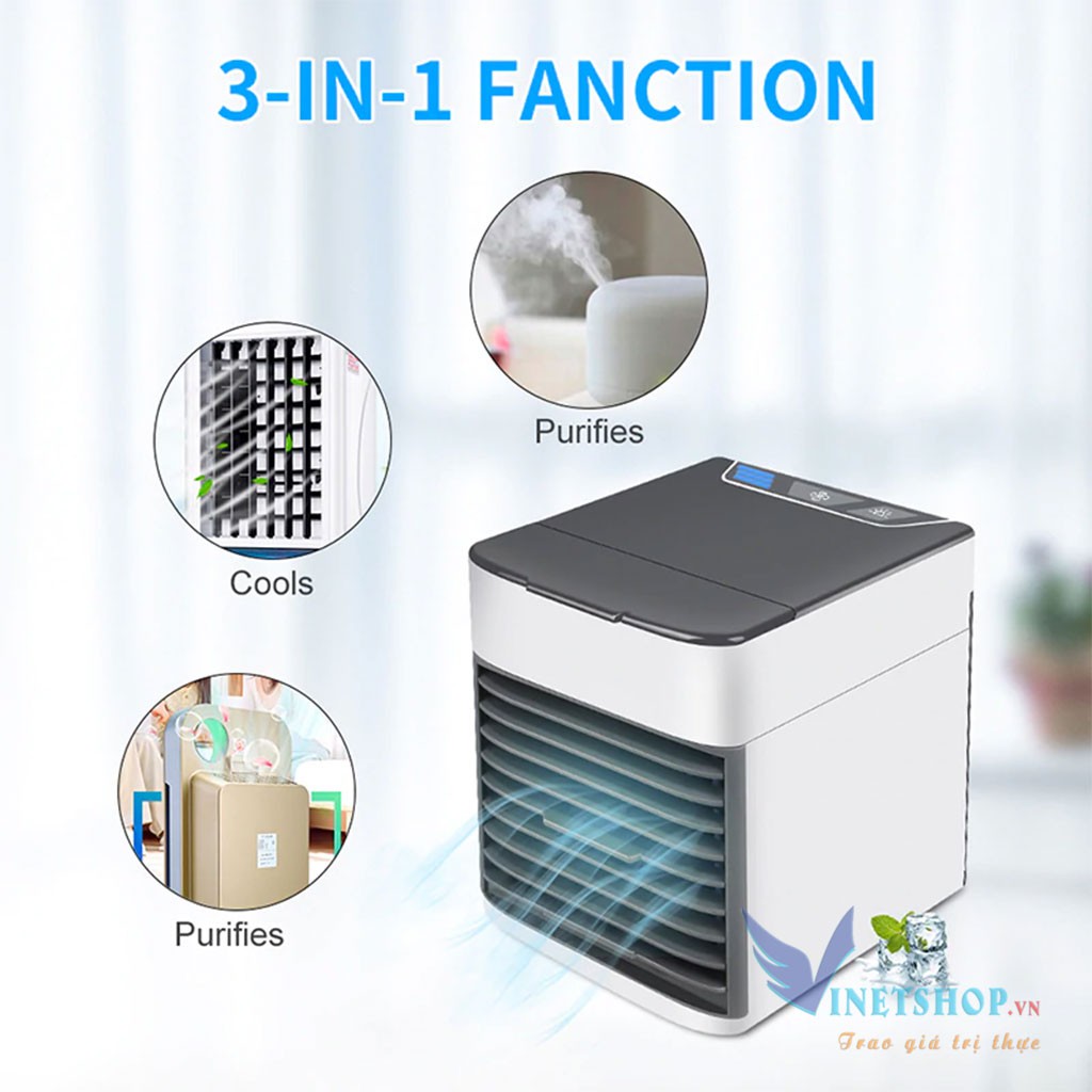 Quạt Điều Hòa Mini Đa Năng,Quạt Điều Hòa Mini Máy Điều Hòa Mini, Điều hòa làm mát không khí mini, Máy Làm Mát Không Khí Arctic Air Cao Cấp