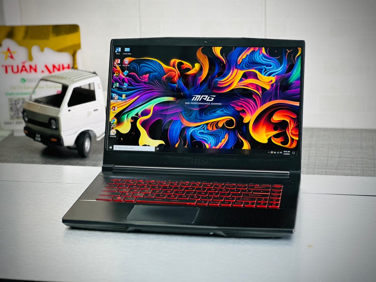 GAMING MSI GF63 CORE I7 9750H RAM 16G SSD 256G 15.6INCH FHD GTX 1050TI