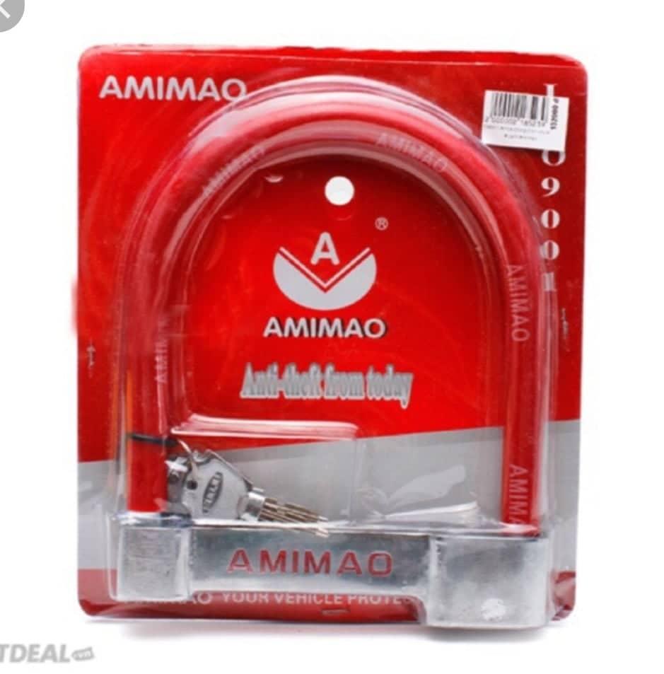 khóa chữ U Amimao chống trộm , khóa xe máy