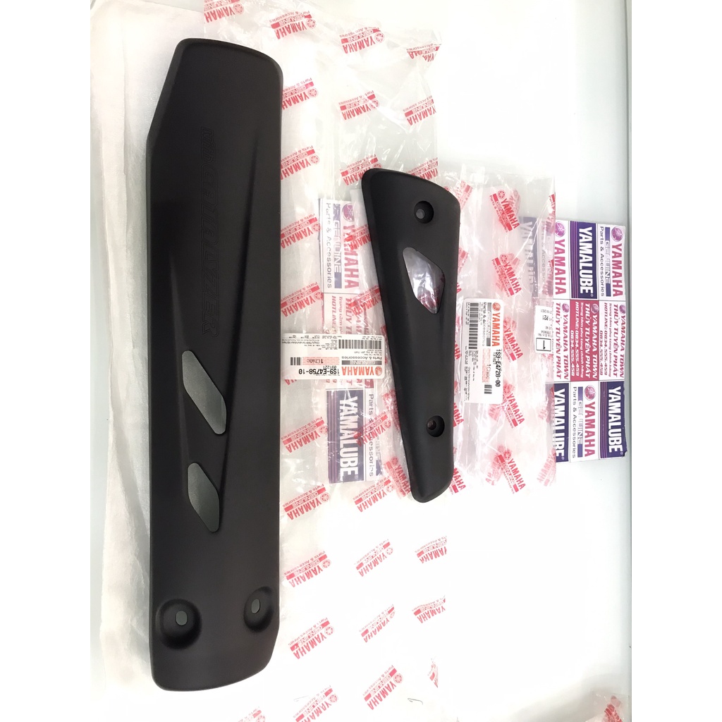 Bộ ốp bô ex 135 đời 2006 - 2010 đen nhám chính hãng yamaha