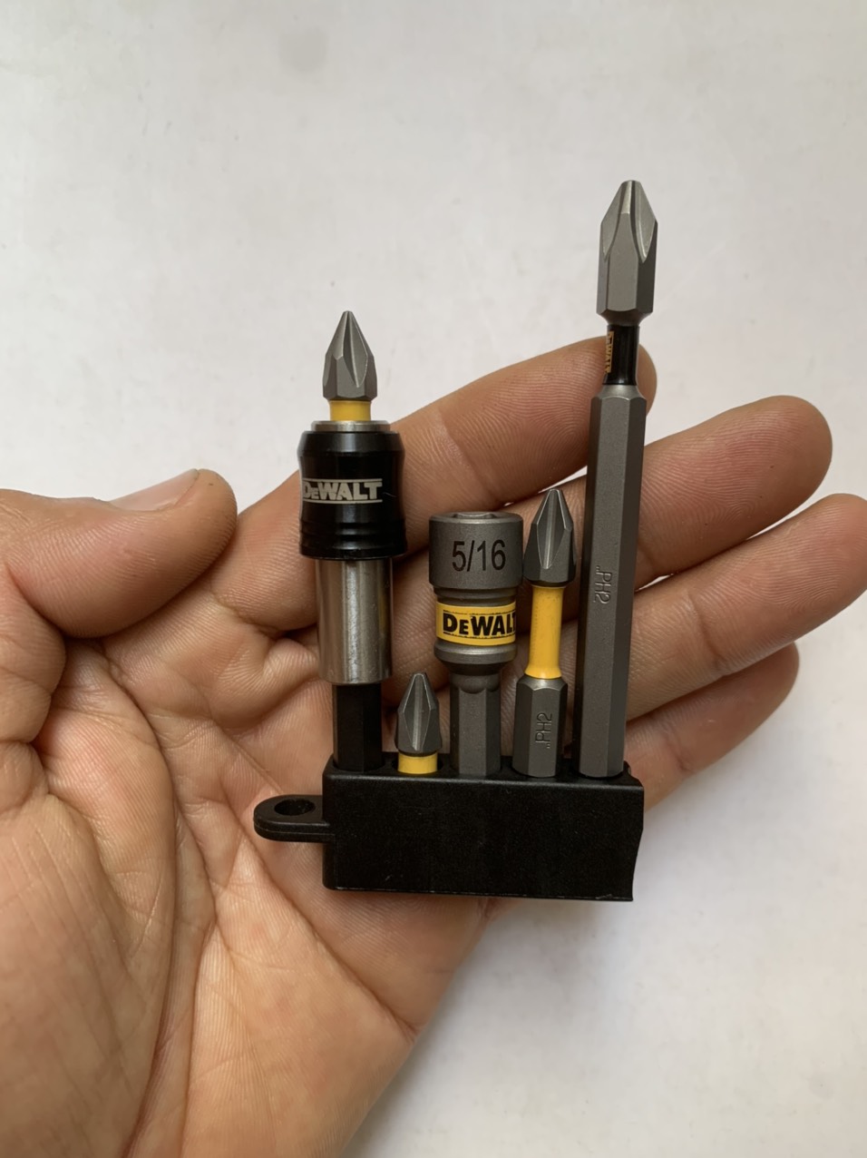 Bộ mũi vít ph1 - ph2 - ph3 - đầu bắn tôn dewalt chính hãng có từ
