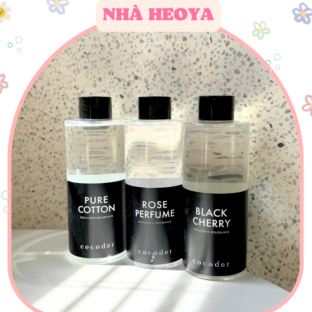 Chai refill tinh dầu khuếch tán thơm phòng cocodor hàn quốc chính hãng 200ml