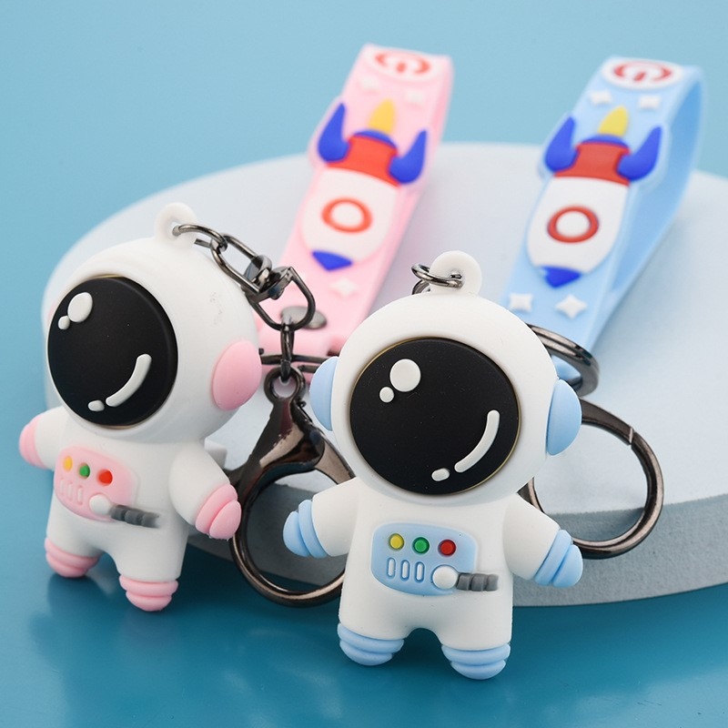 Móc khóa treo chìa khóa balo dễ thương Boba Store Móc khóa cute phi hành gia HOT tiktok 2021