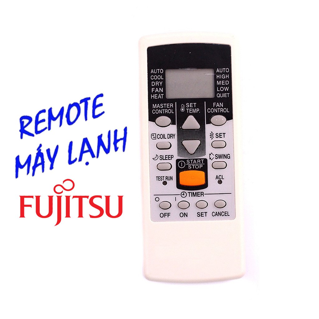 Remote máy lạnh 1 và 2 chiều Fujitsu Tân Minh Phát