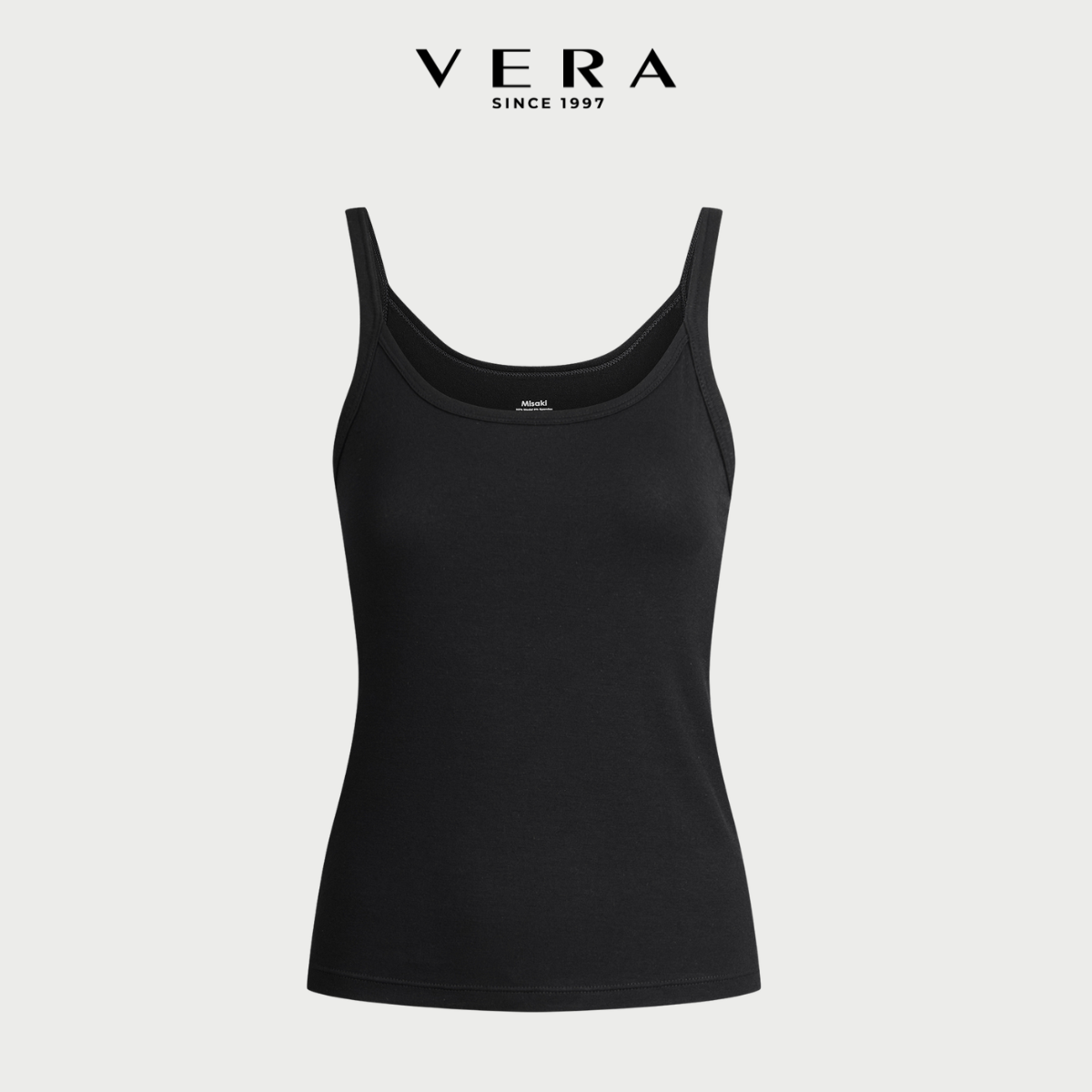 Áo camisole nữ Misaki modal spandex trơn - M1120