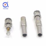 05 Giắc đầu nối dây camera âm thanh BNC Q9 hàn đồng-miễn phí thông thường bảo vệ đầu nối phù hợp an ninh screwing MS15
