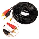 3.5mm Stereo Audio Plug to 2 RCA Extension Cable Male To Female Audio