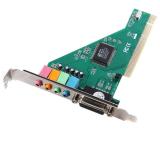 Chuyển Audio PCI card 3D sound card âm thanh 4.1 cho PC