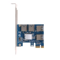 Nơi Bán 4 Slots PCI-E 1 to 4 PCI Express 16X Slot External Riser Card Adapter Board  