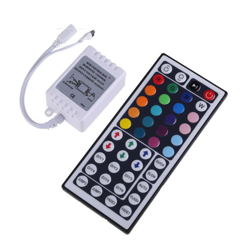 Hình ảnh 44 Key IR Remote Controller DC 12V for RGB 5050 SMD LED Strips Wireless (Intl)