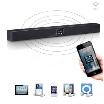 8 Horn TV Subwoofer Speaker Wireless Bluetooth Sound Bar Box Home Theater System  