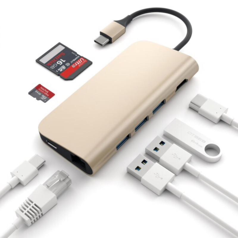 Bảng giá 8 in 1 USB 3.1 Type_C USB Hub With Power Delivery Phong Vũ