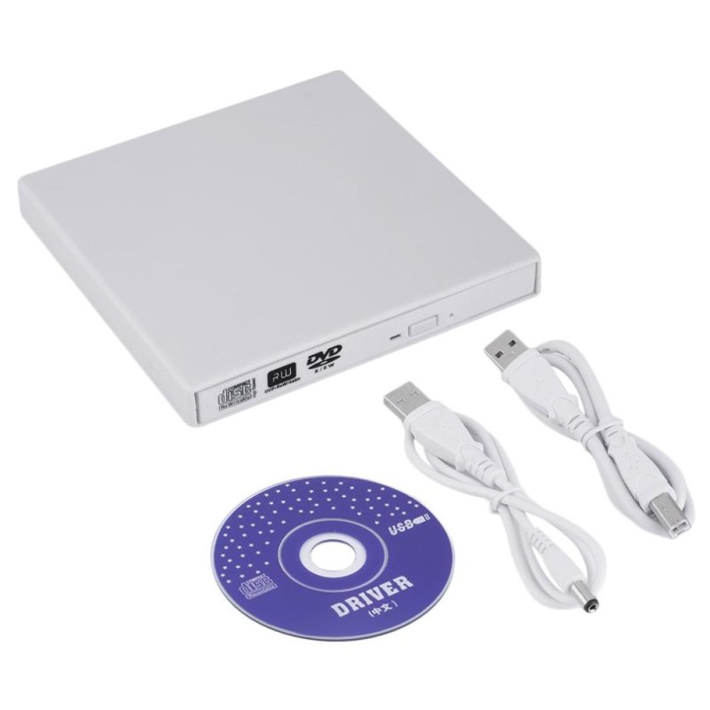 Bảng giá Allwin USB 2.0 External CD RW DVD RW DVD-RAM Burner Drive Writer
for Laptop PC (White) (Intl) Phong Vũ
