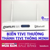 Android smart tv box safelife s2g cao cấp biến tv thường thành tivi thông minh
