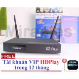 Android tivi box vinabox x2 plus + tặng tài khoản vip kho phim hdplay - phân phối bởi miracles company