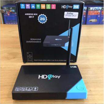Android TV Box HDPLAY H8 phiên bản Ram 2GB, 16GB FLASH (đen)