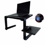 Bàn gấp laptop đa năng tùy chỉnh 360 độ (Đen)