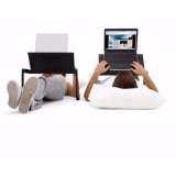 Bàn kê Laptop di động 360 độ tích hợp chức năng tản nhiệt T6 (Đen)