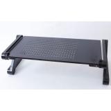 Bàn kê Laptop xoay 360 độ gấp gọn có lỗ thông hơi tản nhiệt T6 (Đen)