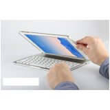 Bàn phím Bluetooth iPad Air 2 iPad 6 keyboard ốp nhôm có đèn bàn phím