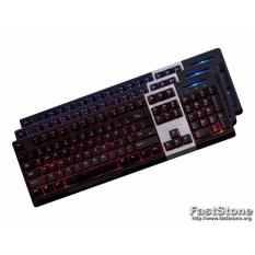 Bàn phím chuyên game giả cơ Ajazz Ak 10 led 3 màu