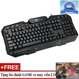 Bàn phím chuyên game r8 1825 + tặng lót chuột mã l11.