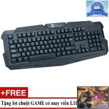 Bàn phím chuyên game r8 1831 + tặng lót chuột chuyên game l11.