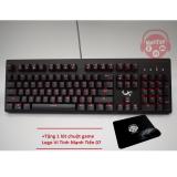 Bàn Phím Cơ Redstone 104 Phím Red Led nhiều chế độ led + Tặng lót chuột Vi Tính Mạnh Tiến