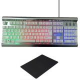 Bàn phím game thủ có dây assassin hacker ak9000 led và tặng miếng lót chuột